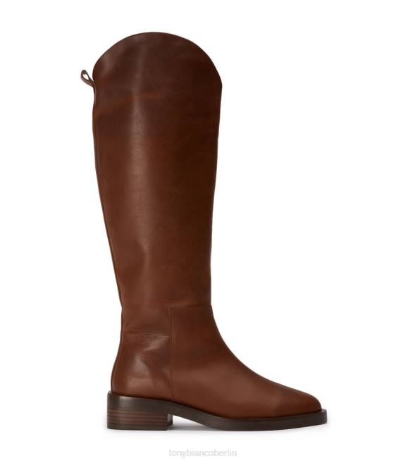 kniehohe Stiefel| de Tony Bianco Frauen Tyler-Kalbsstiefel Cognac 4624412
